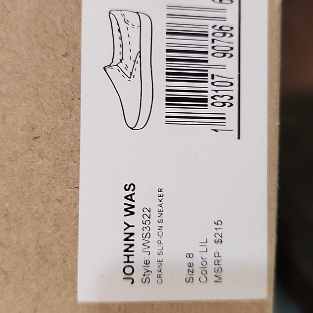 NIB Johnny Was Sneakers size 8 - Picture 6 of 8